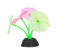 Plantas acuáticas Fluorescentes, Resistentes al Agua y de Colores Brillantes, Ideales para Decorar acuarios y estanques.