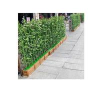 Plantas artificiales de bambú para crear un rincón de lectura con sombrilla, ideal para el hogar, oficina, banquete, fiesta y decoración de sala de estar