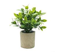 Plantas artificiales no tóxicas, hermosa decoración verde para hogares con niños y mascotas, solución de bajo mantenimiento (A)