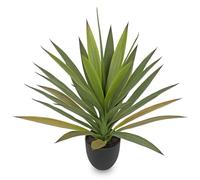 Plantas artificiales Yucca-Bonsái grandes, planta artificial grande en maceta. Árbol de yuca artificial para interiores y exteriores, decoración moderna, decoración para baño, sala de estar