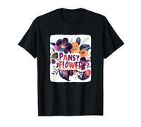 Plantas bonitas con temporada de flores de pensamiento Camiseta