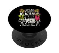 Plantas Carnívoras Amantes Hombres Sarracenia Venus Flytrap PopSockets PopGrip Adhesivo