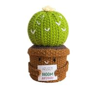 Plantas De Crochet para Escritorio - Planta Tejida A Mano para Niños | Muñeca con Forma De Cactus Inspiracional para Coleccionistas Practicantes De Mindfulness Niños Sensibles