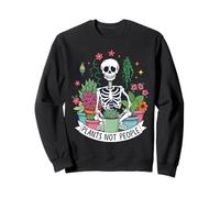 Plantas de esqueleto para amantes de las plantas, no personas para mujeres Sudadera