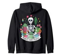 Plantas de esqueleto para amantes de las plantas, no personas para mujeres Sudadera con Capucha