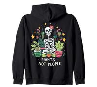 Plantas de esqueleto para amantes de las plantas, no personas para mujeres Sudadera con Capucha