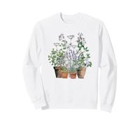 Plantas De Primavera Verano Lavanda Flores Jardineros Amante Sudadera