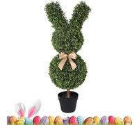 Plantas De - Setos Falsos en Tiesto para Decoración del Hogar | Árbol De Artificial con Maceta - para Navidad Porches Chimeneas Sala de Estar Chimenea Salón