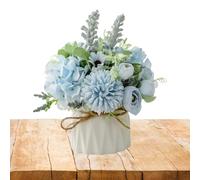 Plantas decorativas de imitación: macetas de imitación de bonsái, estilo botánico realista, diseño que ahorra espacio, acabado resistente al polvo | elegante para sala de estar, balcón, espacio