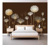 Plantas Diente de león Papel pintado no tejido 350 x 256 cm Papel pintado fotográfico Panorámico, Minimalismo Póster de pared para sala de estar Cocinas dormitorio adulto niño Decoración de pared