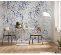 Blanco Jardín Plantas Papel Pintado Botánica Pared Mural Cocina Dormitorio Decor