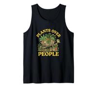 Plantas sobre Personas Amante de Las Plantas Jardinero Entusiasta botánico Camiseta sin Mangas