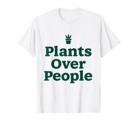 Plantas sobre Personas Jardinero gráfico Amante de Las Plantas Camiseta
