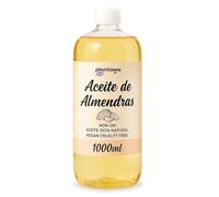 PLANTAWA Aceite de Almendras 1L | 100% Puro y Natural | Hidratante Corporal | Apto para Masajes, Bebés y Estrías | Sin Perfume | Textura Ligera y de Rápida Absorción