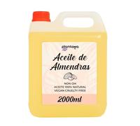 PLANTAWA Aceite de Almendras Dulces 2L | 100% Natural Puro Prensado en Frío | Hidratante Corporal Piel Sensible y Bebé | Masajes, Embarazo y Estrías | Cabello, Cutículas y Desmaquillante