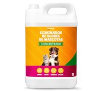 PLANTAWA Eliminador de Olores de Mascotas Concentrado 2L | Limpiador enzimático para orina perros y gatos | Neutralizador de olores hogar, alfombras, sofás y coche | Fórmula eficaz y segura