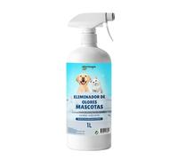 PLANTAWA Eliminador de Olores Mascotas Enzimático Spray 1 L | Limpiador Enzimático Orina Perros y Gatos | Neutralizador Olores Heces y Vómitos | Antiolor Instantáneo para Hogar