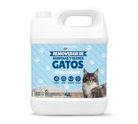 Plantawa Limpiador Enzimático Orina Gatos 4L | Neutralizador de Olores Gatos y Anti Pis Gato | Elimina Heces, Vómito y Chaolor Urina Mascotas | Textiles y Muebles