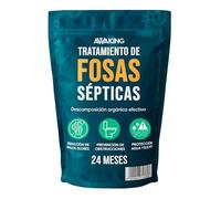 Plantawa Tratamiento Fosa Séptica 24 Meses | Pack 24 dosis para 2 años de mantenimiento | Control de olores y apoyo al sistema | Ayuda a reducir lodos | Compatible con tuberías y WC