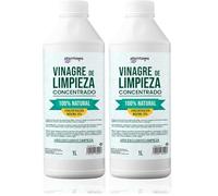 PLANTAWA Vinagre de Limpieza Concentrado 10º 1L | Limpiador Multiusos Natural y Potente, Antical Eficaz | Desinfecta, Desengrasa y Elimina la Cal de Superficies (Paquete de 2)