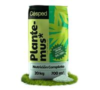 PLANTEMUS Abono Césped Premium Efecto Prolongado para 700 m² Fertilizante NPK (12-11-18) granulado en Perlas Ultrasolubles | Nutrición Completa: Césped Fuerte, Verde y Denso 20 KG