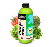 PLANTEMUS Abono Huerto BIOrganic para Tomates, Fresas, Hortalizas y Verduras, Abono para Cosechas Abundantes, Fertilizante BIO Orgánico Líquido (1 L)
