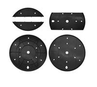 Planter Inserts - Round Lightweight Reusable Fillers, Drainage Hole Base Support Layer, Plant Pot Insert Water Flow Control System for Flowers Garden Container Growth Stability | Indoor Outdoor Urban