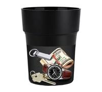 Planter Pots - Double Layer Storage, Small Flower Pot, Cash Jewelry Organizer, Home Decor Tray, High Performance Gear, Large Size For Key Watch Money Porch Patio Yard Home Entryway