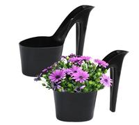 Planter Set - Ladies Shoe Shape Flower Pot | Creative Plant Container | Desktop And Floor Standing Garden Planter | Artistic Indoor Outdoor Flower Pot Set For Home Decor