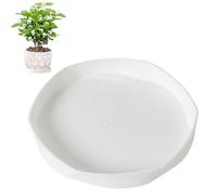 Planter Water Tray - ABS Resin 18.8X18.8Cm 80G | Flower Pot Plant Container Saucer | Indoor Outdoor Drip Spill Prevention Tray | Garden Balcony Home Decor Plants