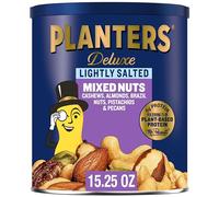 Planters Deluxe Mixed Nuts, Lightly Salted, 15.25 Ounce