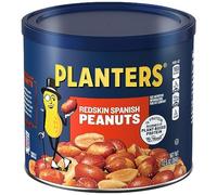 Planters Redskin Spanish Peanuts Sea Salt, 12.5 OZ (Pack of 6)