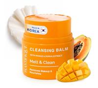 PLANTIFIQUE Bálsamo Desmaquillante Facial - Ácido Hialurónico y Ceramidas - Elimina Maquillaje Waterproof y Protector Solar - Cleansing Balm coreano, 40 g