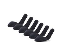 Plantilla acolchada PEDS para mujer, 6 pares, negro, tamaño de zapato: 5-10