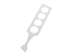 Plantilla acrílica de paleta de vuelo de vino, plantilla de vuelo de cerveza para elaborar cerveza, whisky, bandejas de vidrio, guía de corte precisa, preparación de alimentos