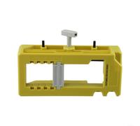 Plantilla avanzada de bisagra de puerta con almohadillas antideslizantes de silicona e inserciones ajustables para ingeniería de precisión (verde)