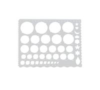 Plantilla circular multifunción para hacer origami