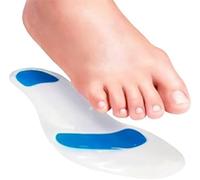 Plantilla completa de silicona, recomendada para Fascitis plantar, Metatarsalgia, Pie Cavo, Pie Plano, Talla 37-38
