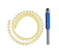 Plantilla curva flexible ajustable y fija de forma compleja para carpintería, tiras de perfilado (idioma español no garantizado)