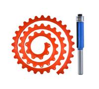 Plantilla curva flexible ajustable y fija de forma compleja para carpintería, tiras de perfilado (idioma español no garantizado)