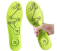Plantilla De Acupresión Para Pies Suaves, 1 Par De Desodoriza Plantillas De Pies De Masaje Para Zapatillas Deportivas, Absorbente Del Sudor, Antiolor Y Transpirable