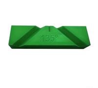 Plantilla de afilado de brocas para amoladora de banco, guía manual para restaurar ángulos de 118° y 135°, polímero resistente al desgaste de alta densidad, compatible (verde 90°)
