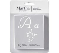 Plantilla de alfabeto de Martha Stewart Crafts 32276 con adornos it?licos