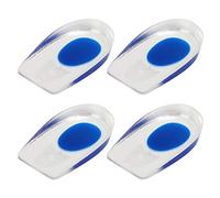 Plantilla de almohadilla para zapatos, almohadillas de gel para talón, plantillas cómodas de tacón alto para fascitis plantar, espolones óseos, alivio del dolor