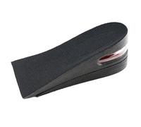 Plantilla de aumento de 5 cm de altura, ajustable, 2 capas, almohadillas invisibles, plantillas para zapatos de hombre y mujer