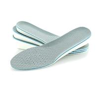 Plantilla de aumento de altura, transpirable, alta y completa, plantillas invisibles, plantillas elevadas, inserciones de talón más altas (1,5 cm, 10,2 pulgadas)