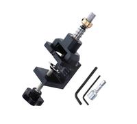 Plantilla de bisagra oculta de 35 mm, aleación de aluminio, 2 piezas de madera y aluminio de 35 mm, oculta, simplificando tu proceso de configuración, diseñado para un uso duradero con durabilidad