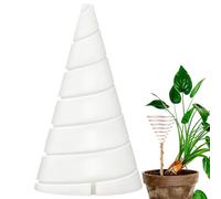 Plantilla de bobinado manual de bobina, herramienta de bobinado de alambre de bobina, molde de varilla de conexión a tierra en espiral reutilizable para patio, verduras, interior, granja, hogar