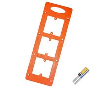 Plantilla de caja de alambre tipo 86 para instalación eléctrica, accesorios de conmutación para armario, repuesto de enchufe de electricista, plantilla de instalación