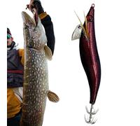 Plantilla De Calamar Resplandeciente: Atrae La Atención En Condiciones De Poca Luz Y Aguas Profundas, Perfil De Cuerpo De Camarón Fotoluminiscente, 9,5 Cm De Largo + 3,74 Pulgadas De Dimensión